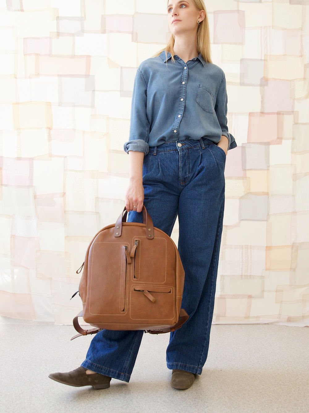 GORDON Backpack - Capuccino