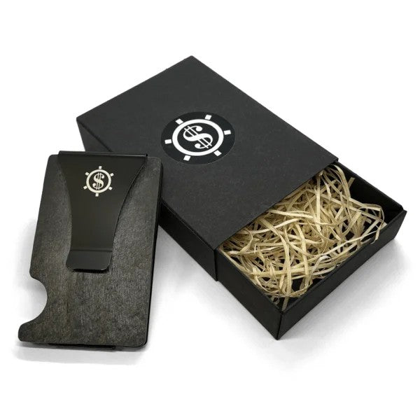 Black Coal - Card Holder with RFID Blocking